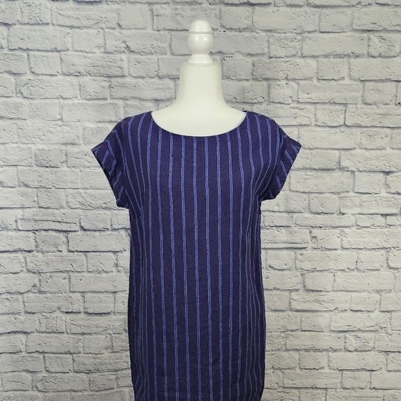 Tahari Linen Dress - Picture 2 of 6